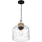 Quoizel Baltic Mini Pendant 1 Light Matte Black BTC1512MBK - alternate 3